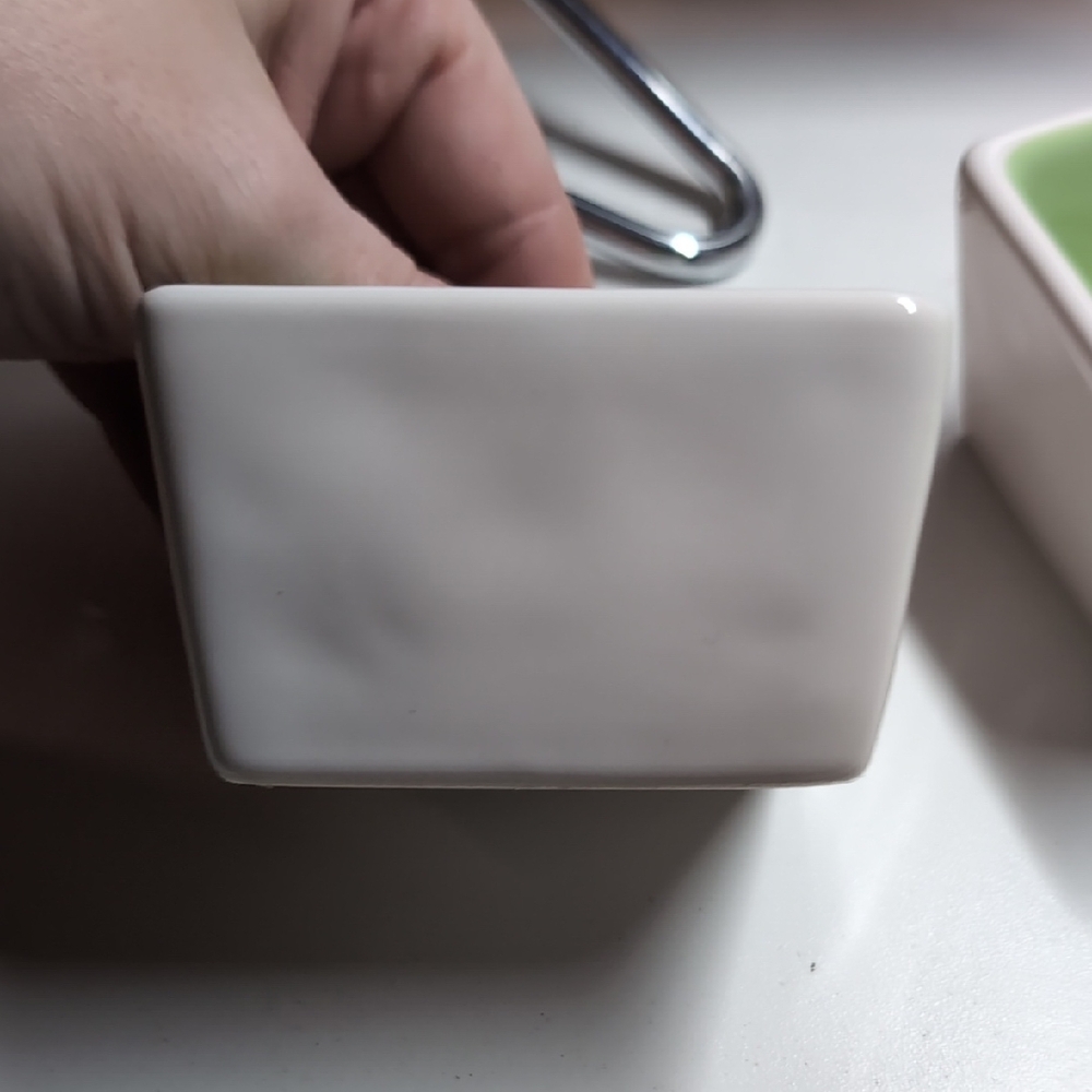 Green Ceramic Savor and Enjoy Bowls by Rae Dunn - Picture 6 of 12
